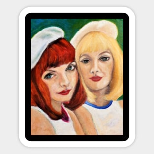 Catherine and Francoise Sticker